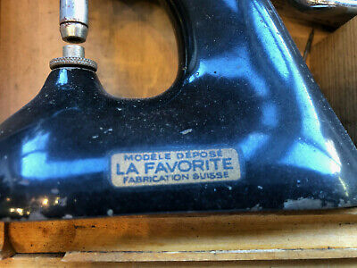 Antique Marque Modele Depose Fabrication Suisse watch tool La Favorite Punch Art Без бренда - фотография #5