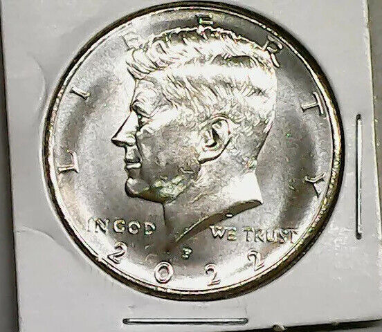 2022 P D Kennedy Half Dollar BU NIFC 2 coin set  Без бренда - фотография #2