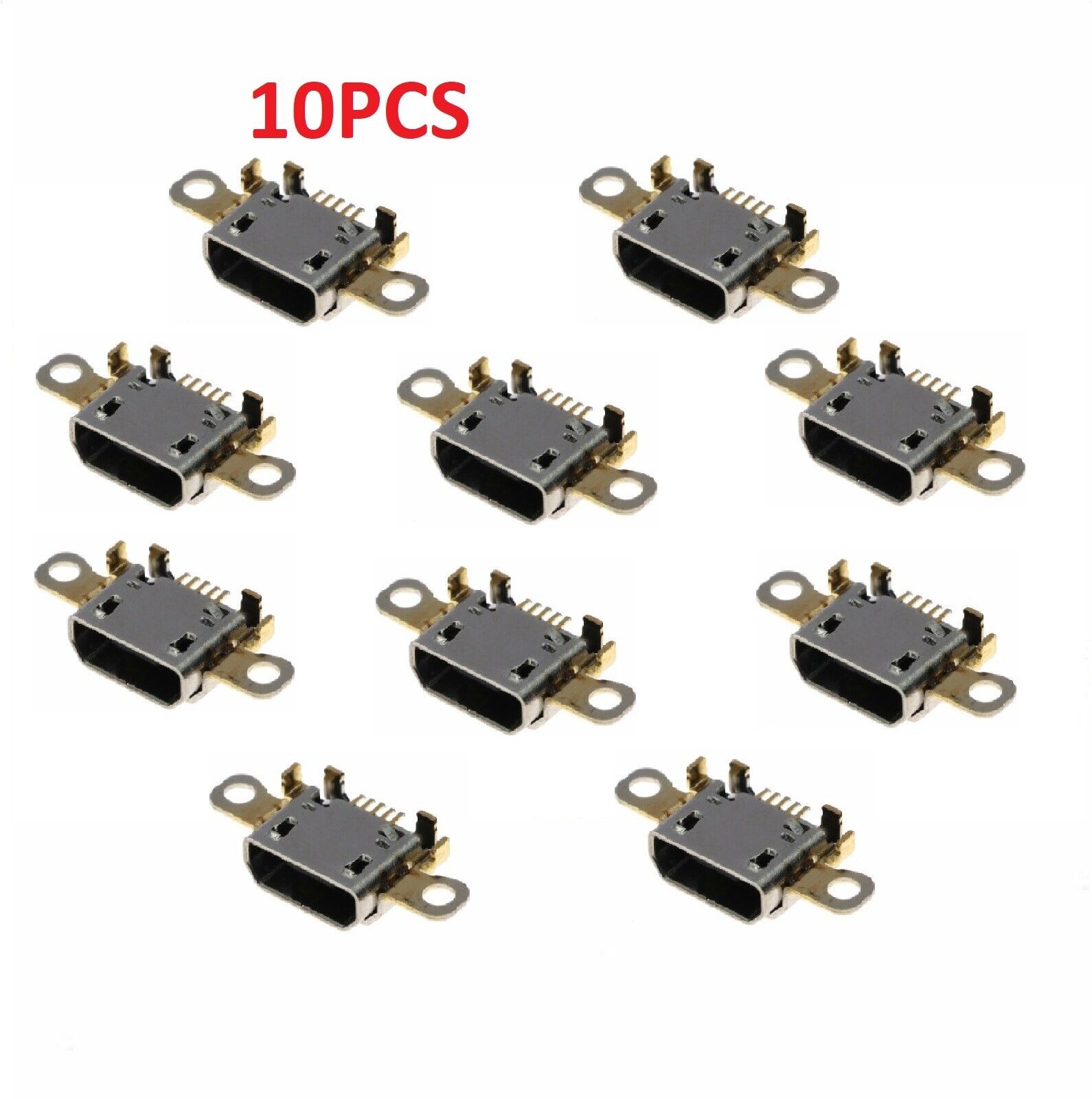 10 x Micro USB Charge Port Sync For Amazon Kindle Fire 7 SR043KL 2017 7th Tablet Unbranded/Generic Does not apply - фотография #3