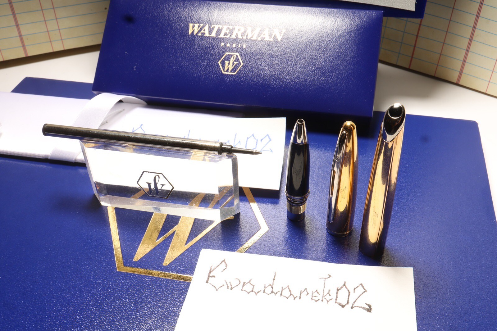 Waterman CARENE Rollerball Meridian Pink Gold Edition, Rare, LOOK Waterman - фотография #7