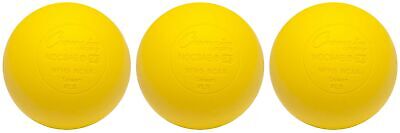 Champion Sports Official Size Rubber Lacrosse Ball - Yellow (3-Pack) Champion Sports LBYNOCSAE