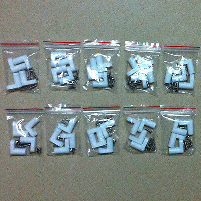 40pcs L Type PCB Mounting feet L legs with Screw Fit Arcade 1up PCB Mame Board Sinoarcade PCB feet - фотография #6