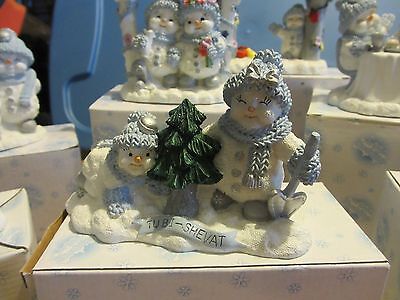 NEW  7 Encore Snow Buddies - Figurines - Holiday - Chanukah - Christmas - all 7 Без бренда - фотография #3