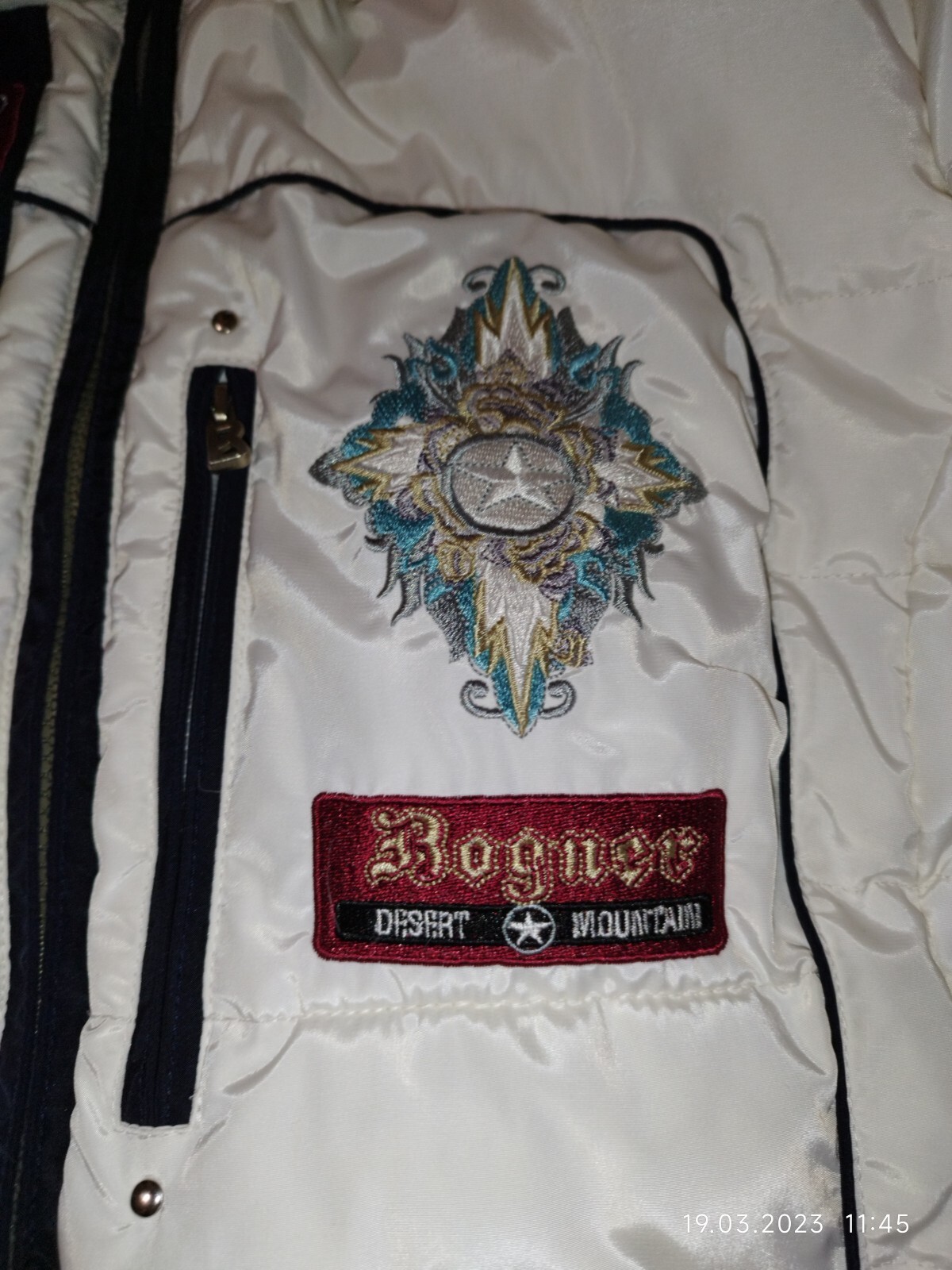 Women's White Bogner desert mountain Ski Jacket Size xl Bogner - фотография #5