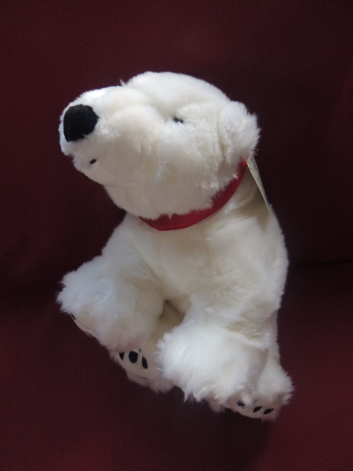 NEW Princess Soft Toys Marshmallow Borders Polar Bear 14" Plush Stuffed Animal Princess Soft Toys - фотография #3