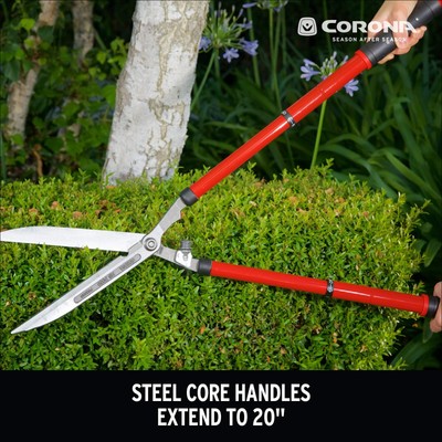 HS 3950 Extendable Hedge Shear, 10-Inch Blade,Red Corona - фотография #2