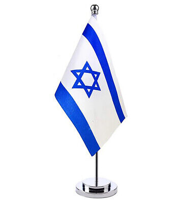 Desktop Israel Flag with Stand Без бренда Israel-Flag