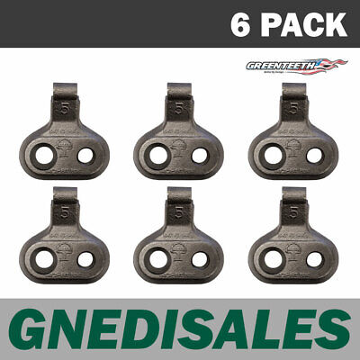 500 Series Greenteeth Angled Pockets - 6 pack Greenteeth® 783554