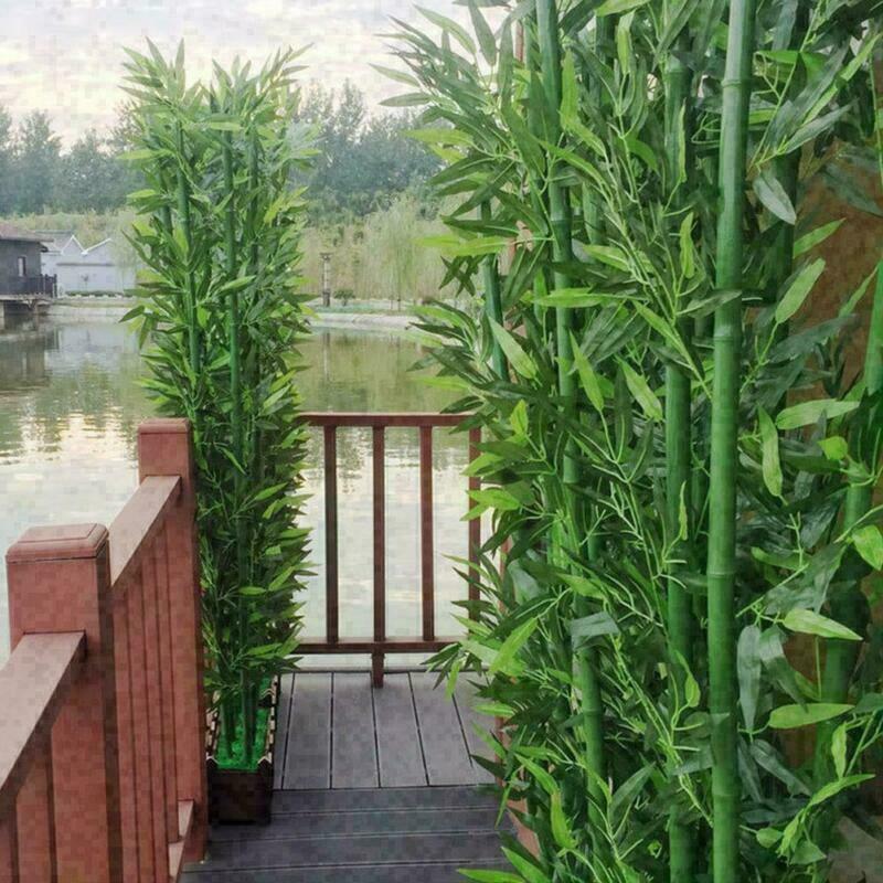 20Pcs Home Decoration Artificial Bamboo Leaf Tree Green Plant Beautiful Gift USA Unbranded Does not apply