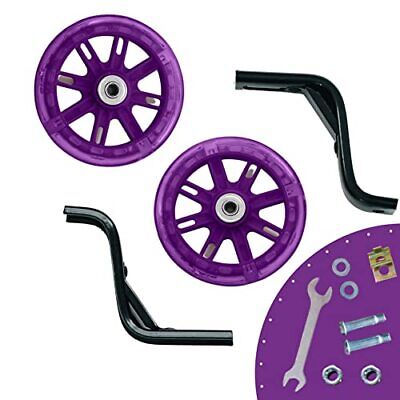 Bicycle Training Wheels - Metal, PVP, PP Training Wheels for Bike 16 in Purple Does not apply Does Not Apply - фотография #2