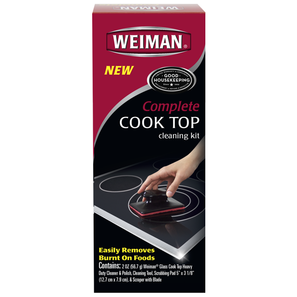Weiman Glass Ceramic Stove Top Cooktop Surfaces Cleaner Scraper Clean Polish Kit Branded 23456789876543 - фотография #4