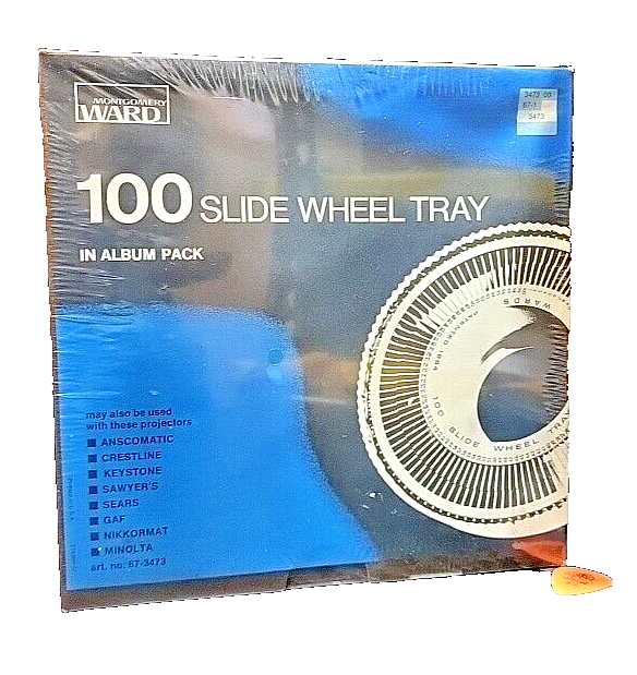 Montgomery Ward 100 Slide Wheel Tray Album Pack - NEW Sealed MG Ward 800 Series MONTGOMERY WARD Does Not Apply, Ward 100
