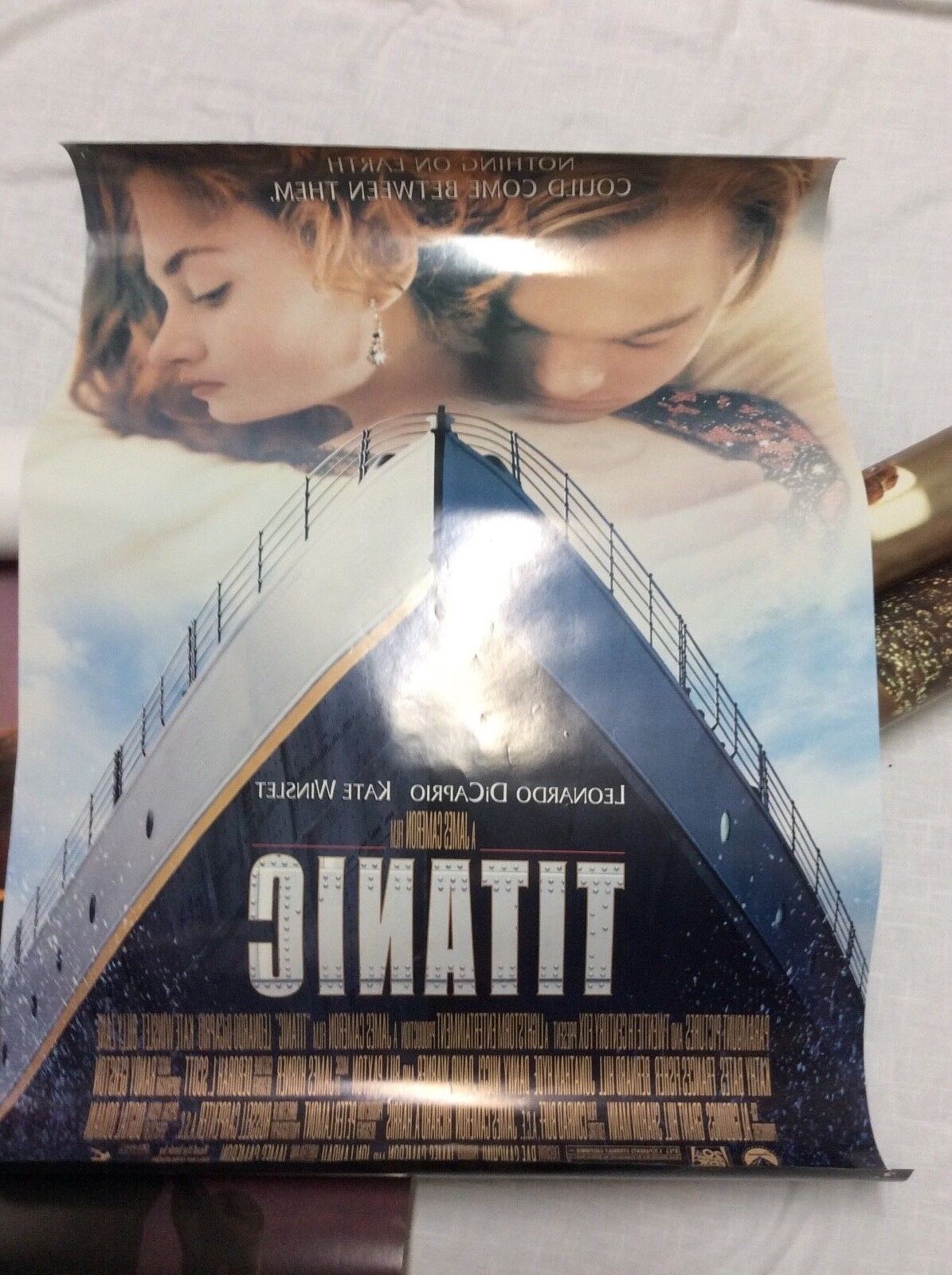 Titanic lot - a 1999 Calendar 5 posters (one is double sided) 2 books 1 leaflet Без бренда - фотография #9
