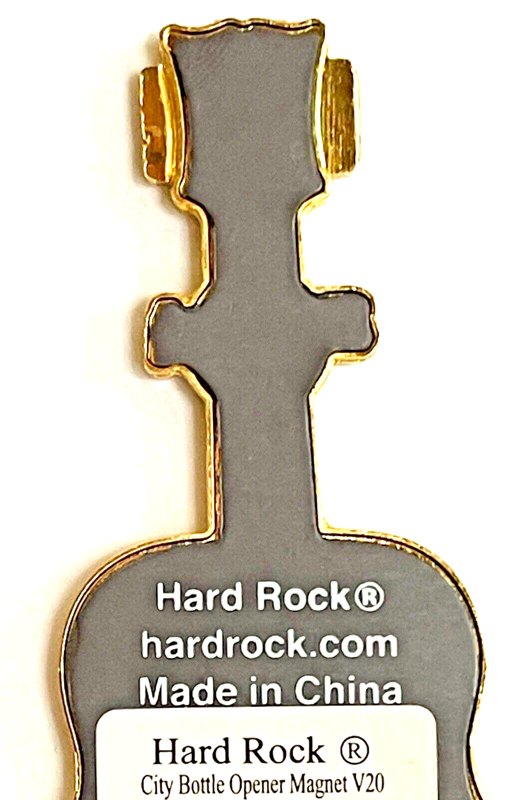 Hard Rock Cafe New York City Tee Guitar Bottle Opener Magnet V20 NEW HRC 672744 Hard Rock Cafe - фотография #2
