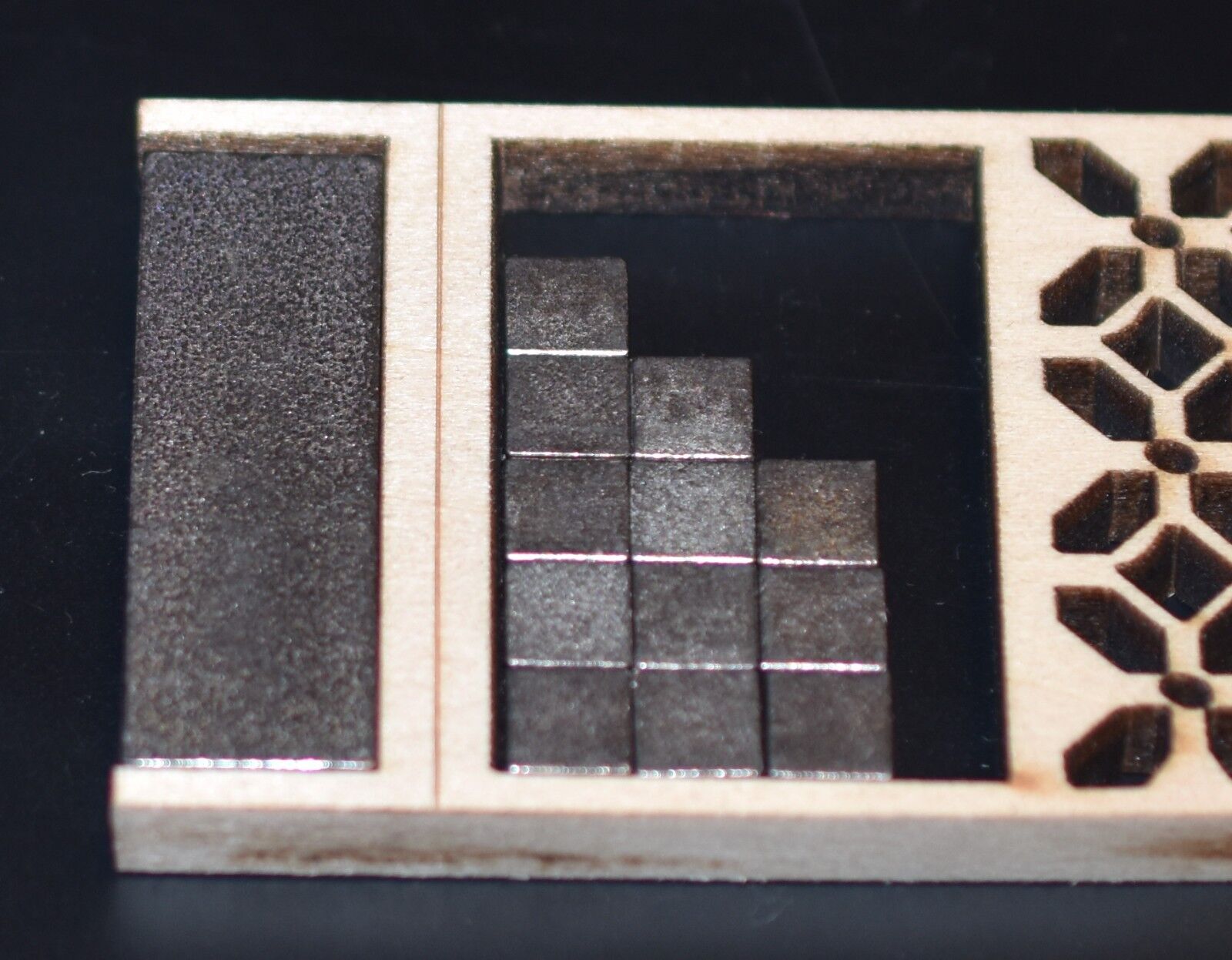 Tungsten Cubes 1/4" for Pinewood Derby Car Weight 4oz = 24 pcs low price+ship TxW TxW-cube - фотография #4