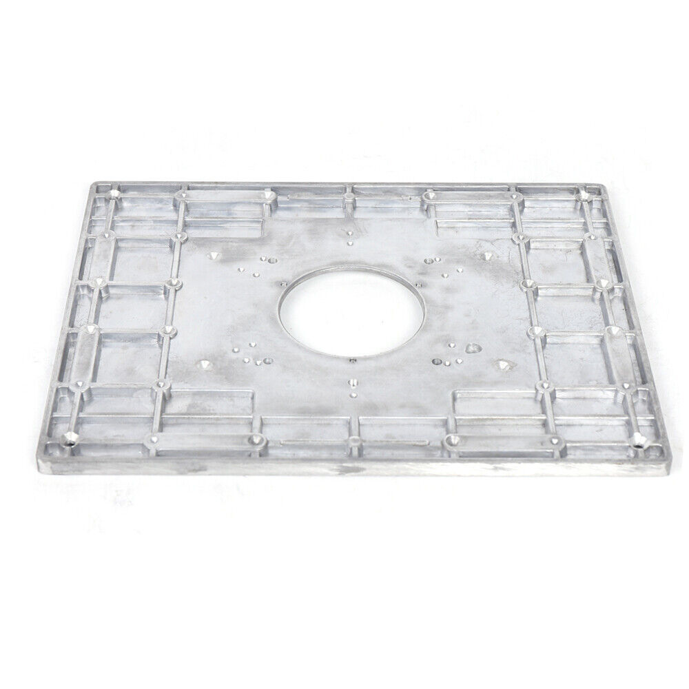 Aluminum Router Table Insert Plate w/Rings Screw For Woodworking Benches Trimmer Unbranded Does Not Apply - фотография #8