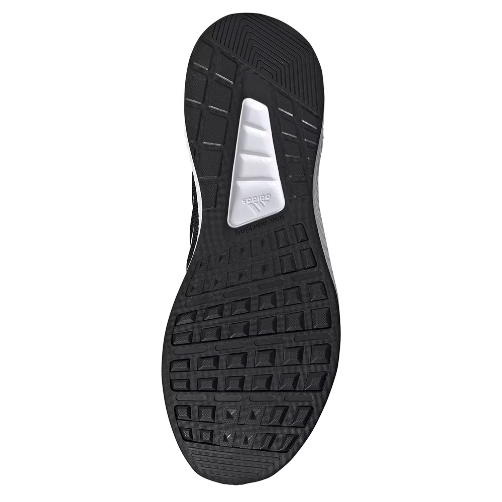 NEW Adidas Run Falcon 2.0 Running Sneakers Mens 12 Black White Lightweight Shoes Adidas adidas Runfalcon - фотография #4