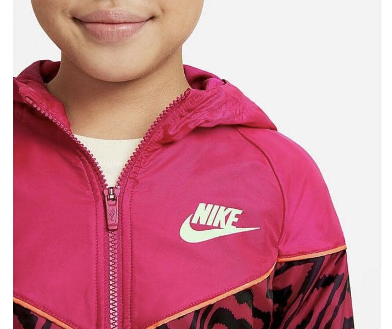 *FREE SHIP*Nike Sportswear Fireberry Jacket Girls Grade School XL DA1201-615 NWT Nike DA1201 615 - фотография #5