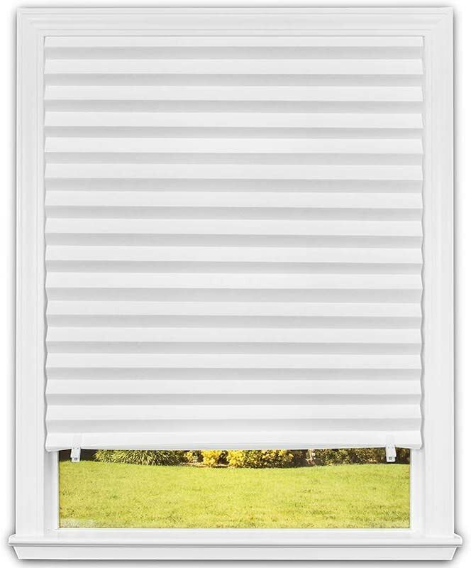 6 Pack,36" x 72” Light Filtering Pleated Paper Shades Window Blinds Sun UV Block Does not apply 1616204