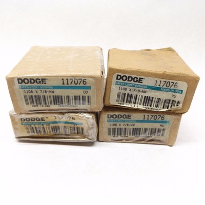 LOT OF 4 DODGE 117076-1108 X 7/8" KW TAPER - LOCK BUSHING Dodge 117076-1108x7/8"KW - фотография #3