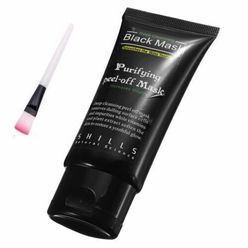 Facial Cleansing Charcoal Mask Blackhead Remover Purifying Acne Peel-off Mask Shills Does not Apply