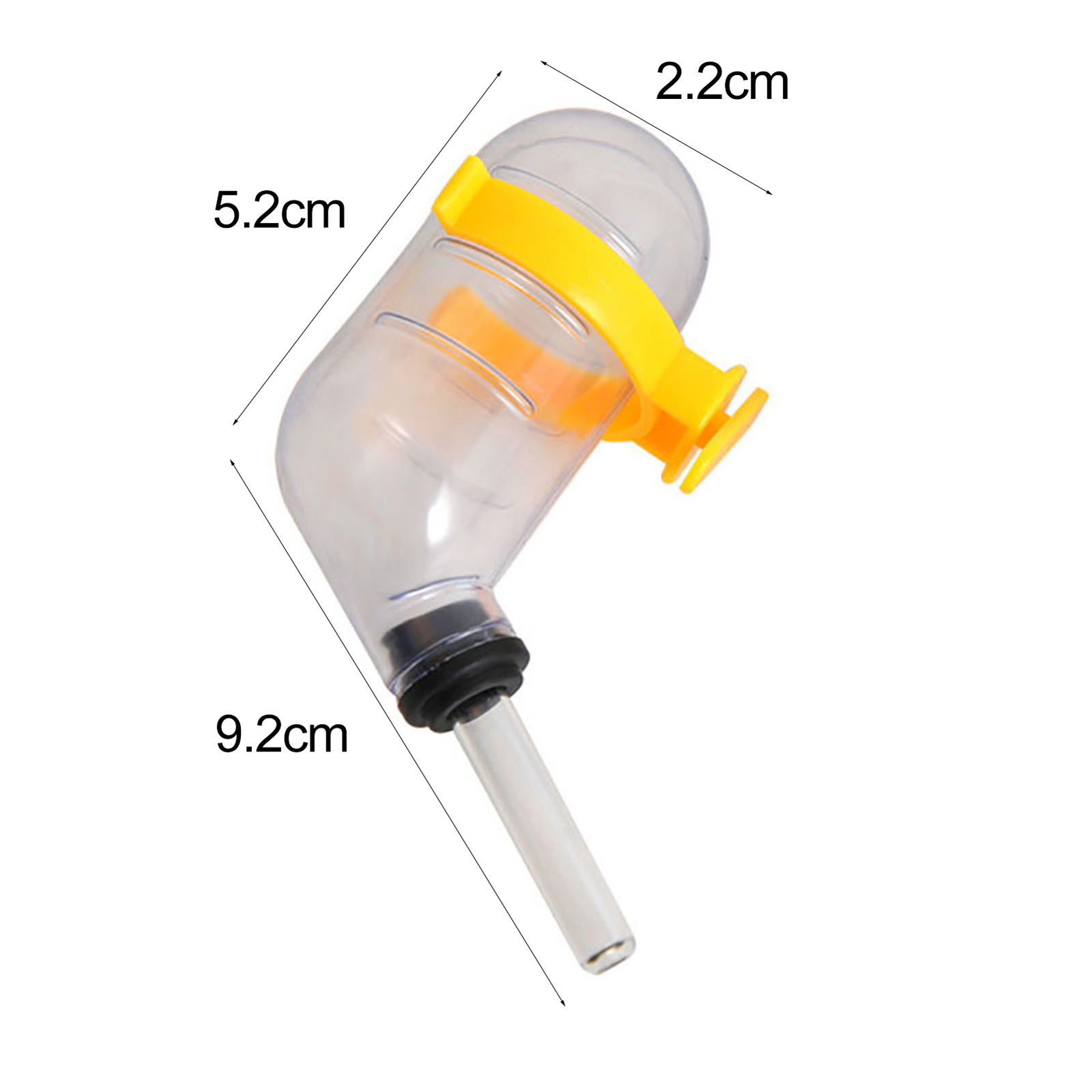Hamster Water Fountain Lightweight Easy to Clean Hamster Water Bottle Dispenser Unbranded - фотография #7