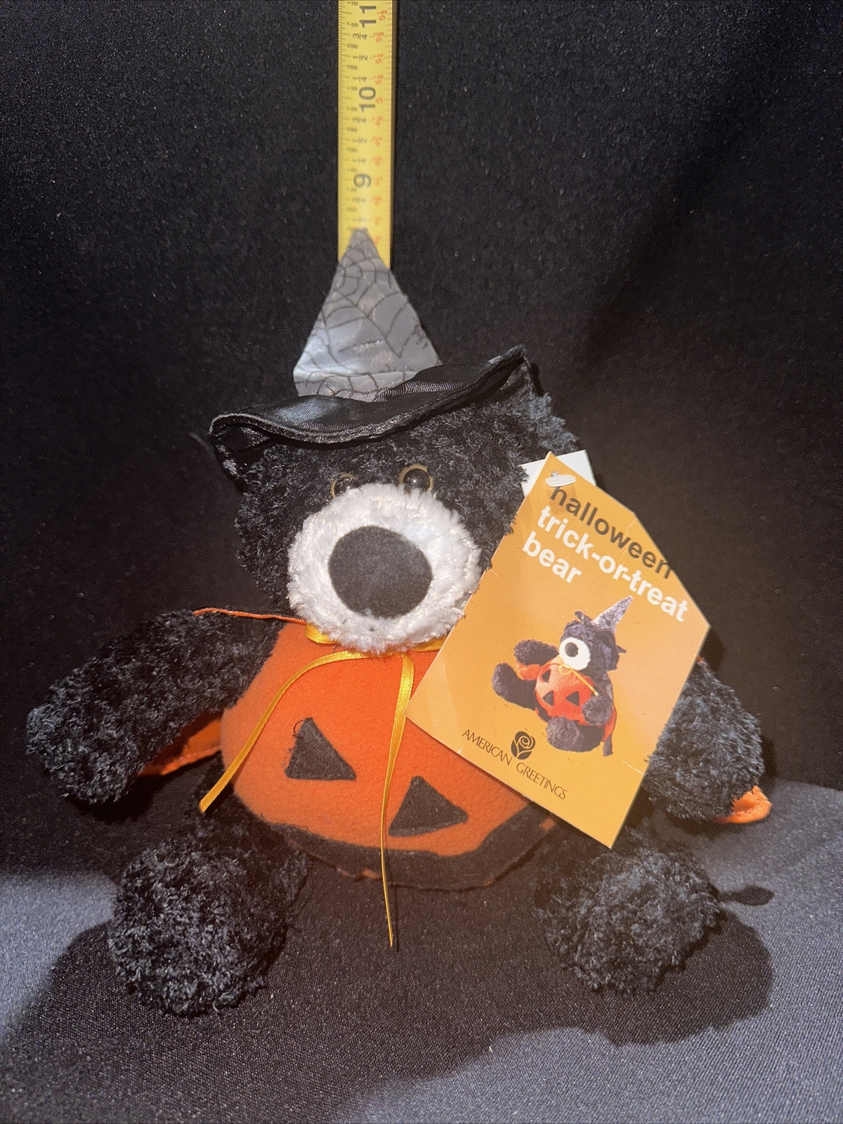 Brand New American Greetings Halloween Trick Or Treat Bear Без бренда - фотография #2