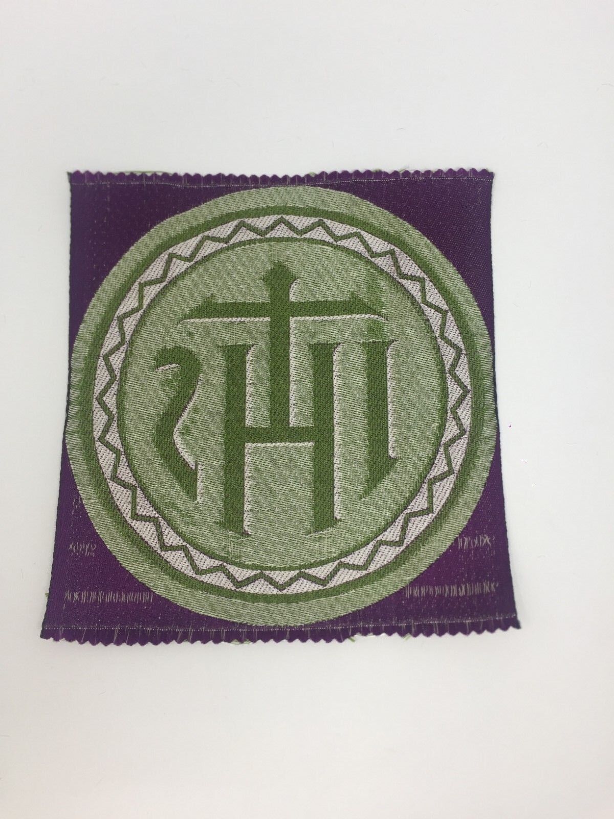 Vintage Emblems Liturgical Purple Applique Patch Vestment 2 Pcs. Benziger Brothers Does Not Apply - фотография #5