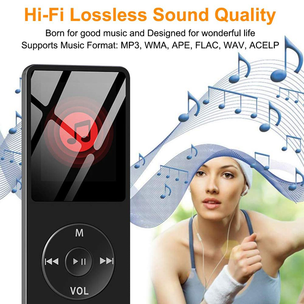 Portable MP3 Player MP4 Media FM Radio Recorder HIFI Music Speakers Lossless US Unbranded Does Not Apply - фотография #3