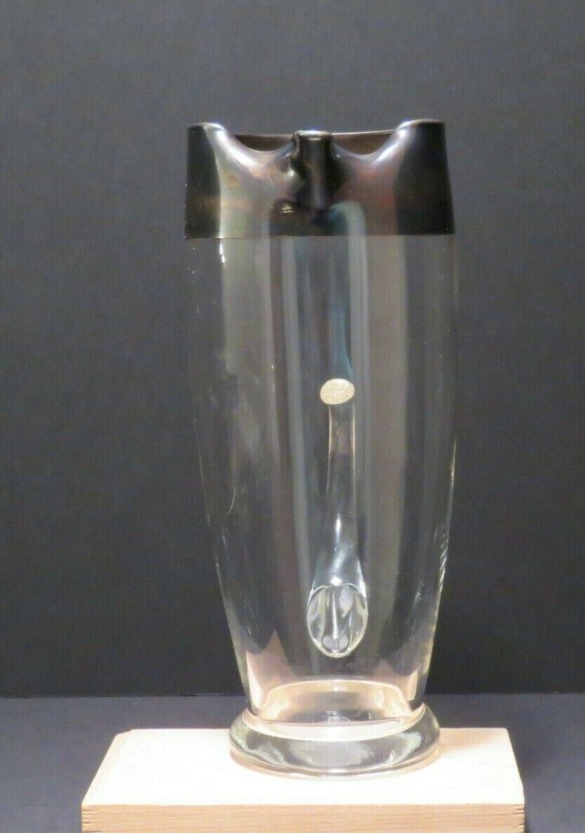 Dorothy Thorpe Glassware Mid Century Modern 9" Pitcher Barware Без бренда - фотография #3