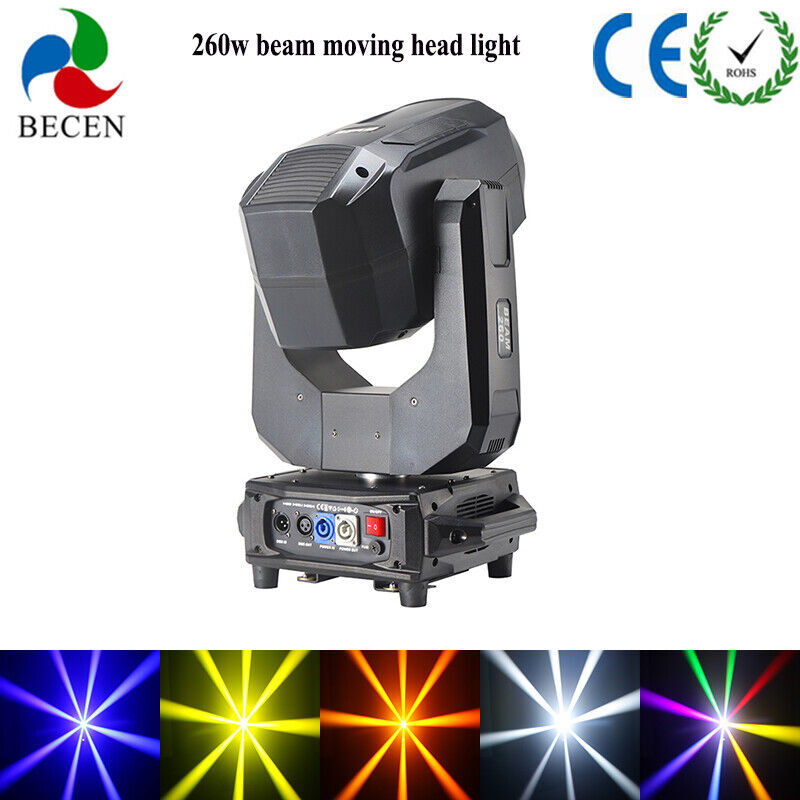 4pcs 260W 9R Beam Moving Head Lights 8+16Prism Rainbow Effect RDM Support US BECEN Does Not Apply - фотография #5