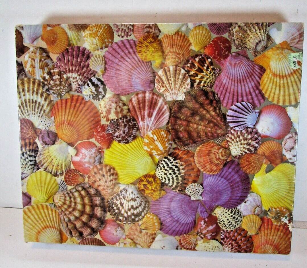 2 Vntg Puzzles Sprinkbok Sea Treasures 1975 & Down East Crafts Scallop Shells 98 Springbok - фотография #6