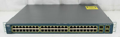Cisco WS-C3560-48PS-S 48-Ports Layer 3 PoE Ethernet Switch Cisco ws-c3560-48ps-s