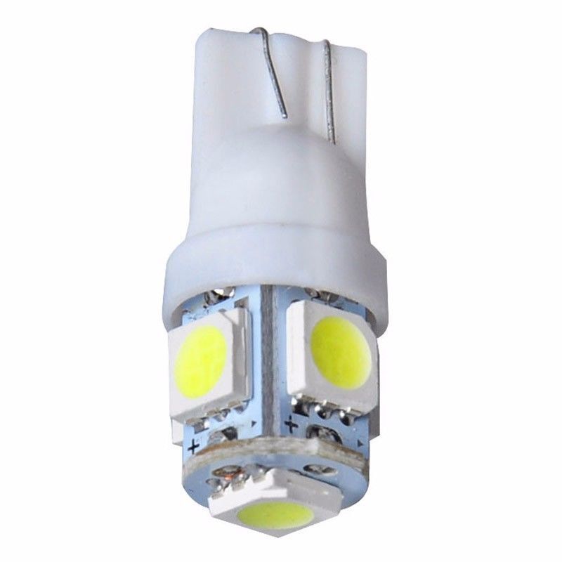 50Pcs Super White T10 Wedge 5-SMD 5050 LED Light bulbs W5W 2825 158 192 168 194 ANYHOW Does Not Apply - фотография #9