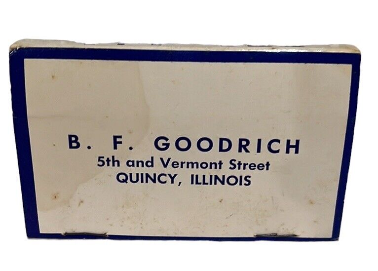 Vintage BF GOODRICH TIRES~Quincy, IL~Golf Tees Giveaway~Hard Driving Man B F Goodrich - фотография #3