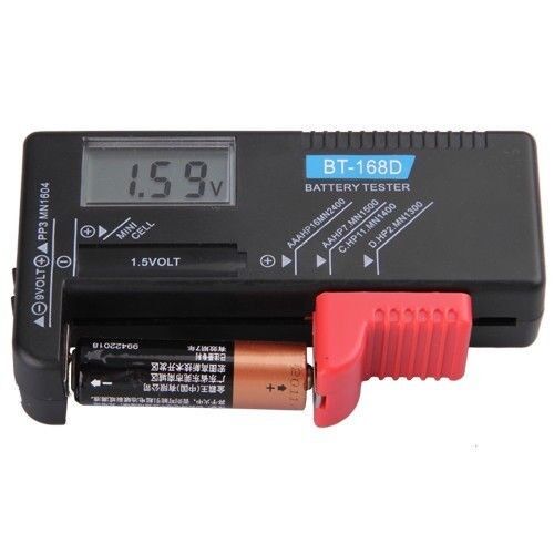 Universal Digital LCD Battery Checker Volt Tester Cell AA AAA C D 9V Button Unbranded/Generic Does Not Apply - фотография #4