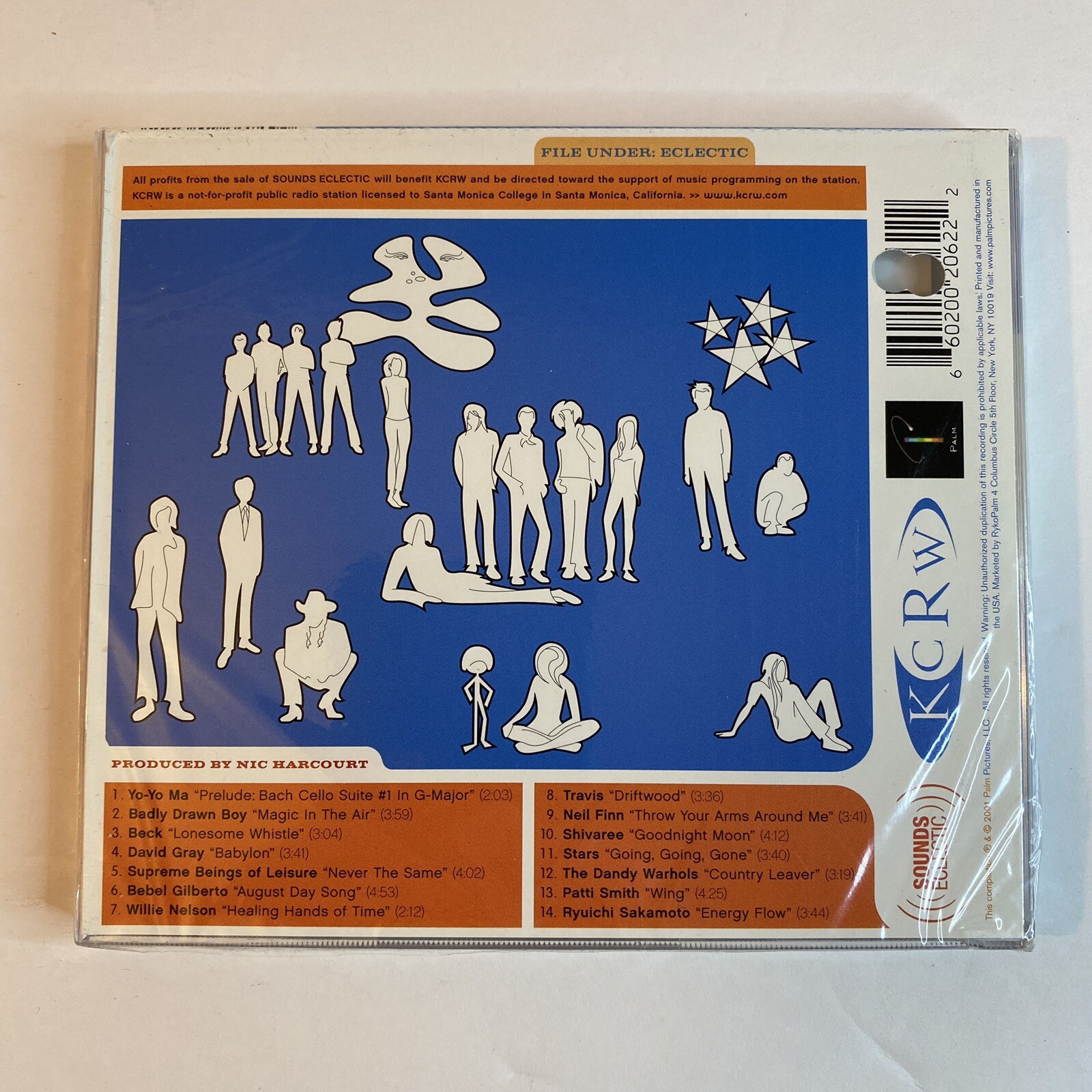 Sounds Eclectic Promo CD 2001 - 89.9 FM KCRW - RARE OOP - Sealed, New Без бренда - фотография #2