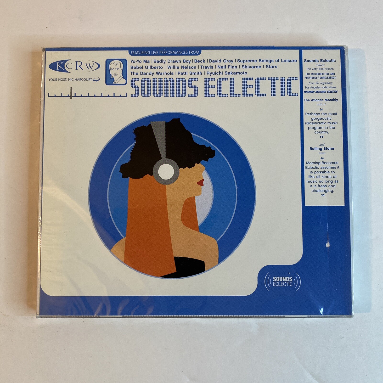 Sounds Eclectic Promo CD 2001 - 89.9 FM KCRW - RARE OOP - Sealed, New Без бренда