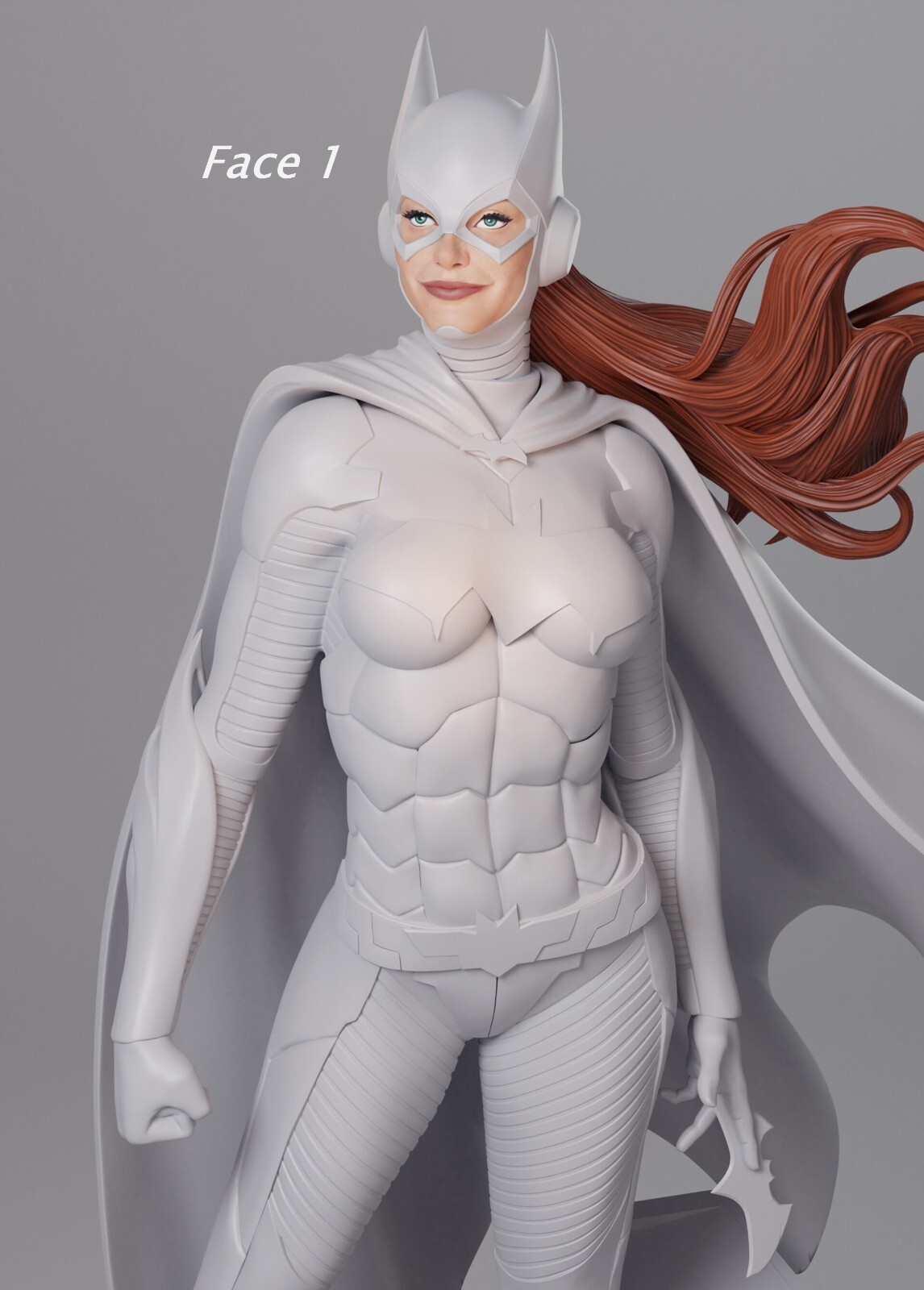 Batwoman_Fan Art/ Sculpture Fully Painted (Made on order) Без бренда - фотография #7
