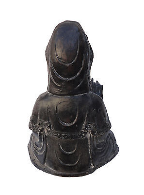 Handcrafted Chinese Sitting Kwan Yin, Bodhisattva Metal Statue JZ108 Без бренда - фотография #4