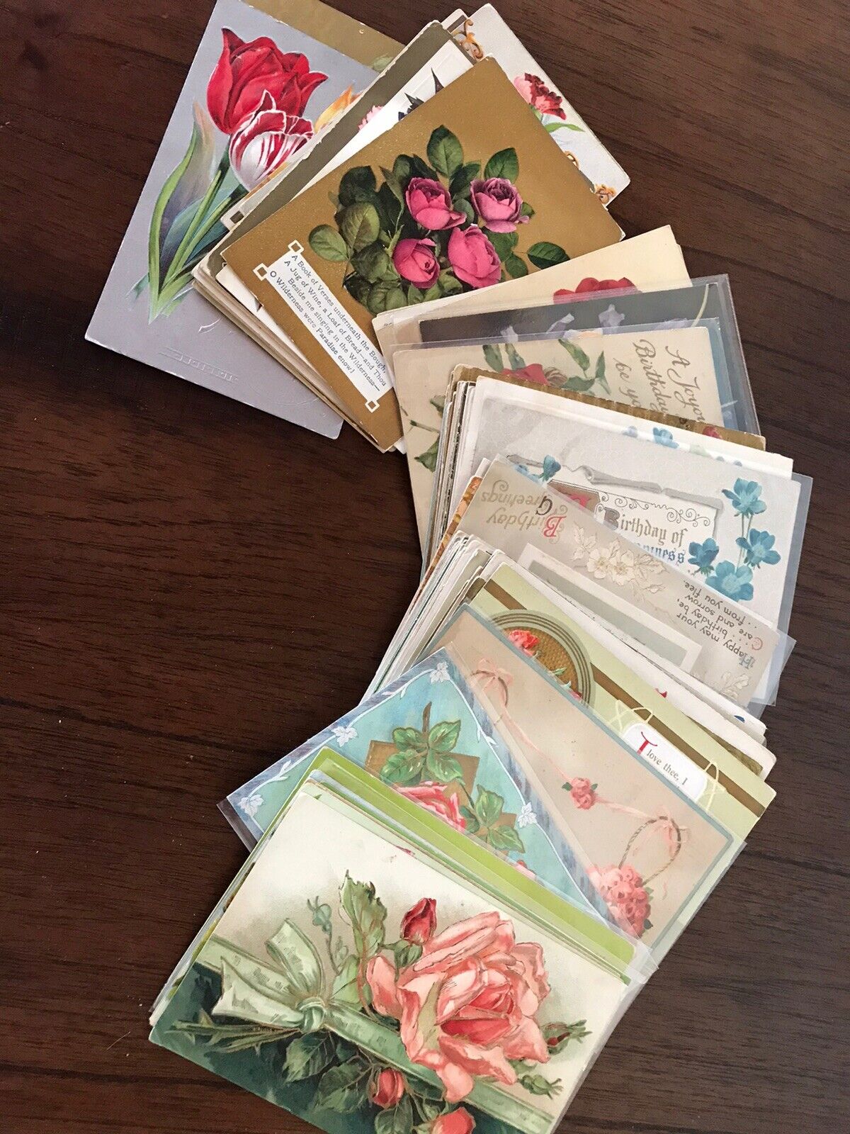 Lot of 25 Vintage 1900’s Greetings Postcards ~Antique-In Sleeves~Free Shipping! Без бренда - фотография #4