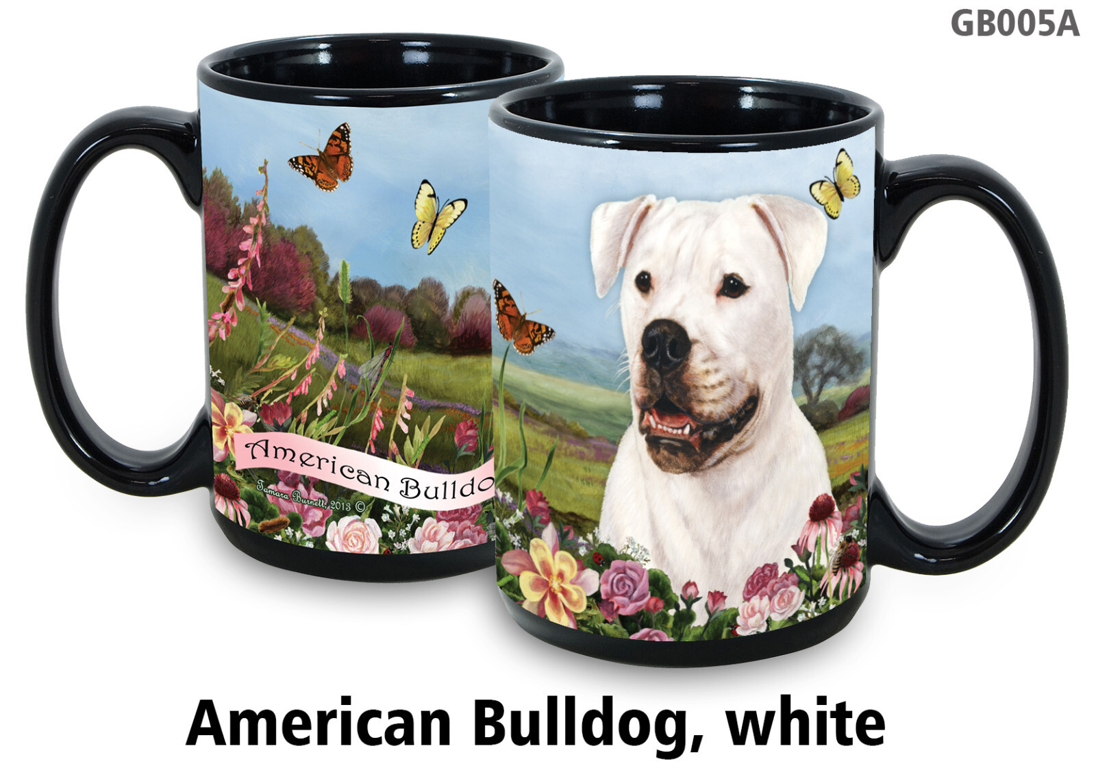 Garden Party Mug - White American Bulldog Без бренда