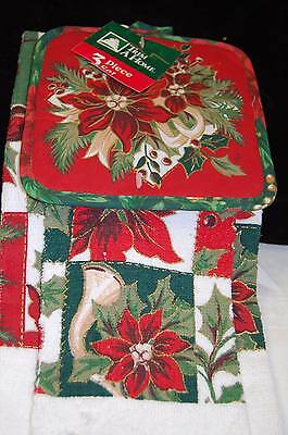 Christmas Table and Kitchen Linens, Silk Flowers, and Candle   X466 Unbranded - фотография #7