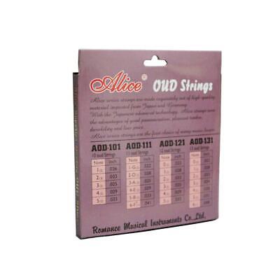5Sets Alice OUD Strings Clear Nylon Silver-Plated Copper Wound 11Strings AOD111 Alice Does not apply - фотография #3