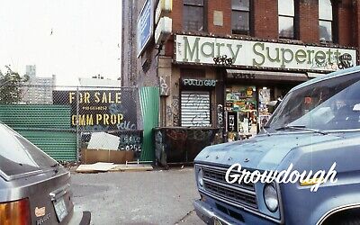 Bronx Street Scenes 4 Original 35mm Slides New York City Discount Store Bakery Без бренда - фотография #3