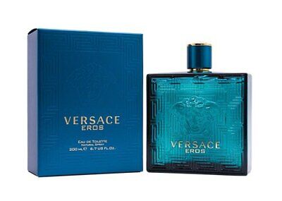 Versace Eros by Gianni Versace 6.7 / 6.8 oz EDT Cologne for Men New In Box Versace