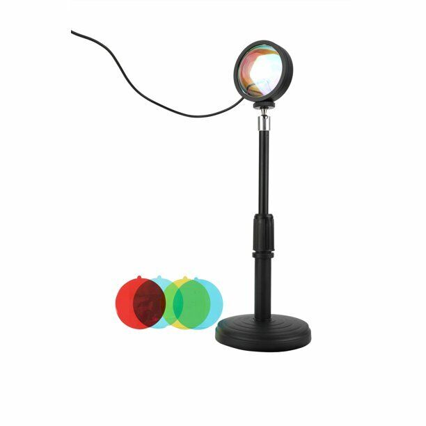 Vivitar #Sunset Lamp USB Powered Spotlight with Five Sunset Color Effects Vivitar USB Sunset - фотография #7