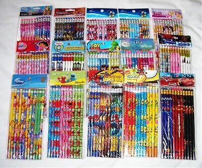 Wholesale 180 pcs Disney & Cartoon Character Pencil School Party Gift Bag Filler Disney Disney - фотография #2