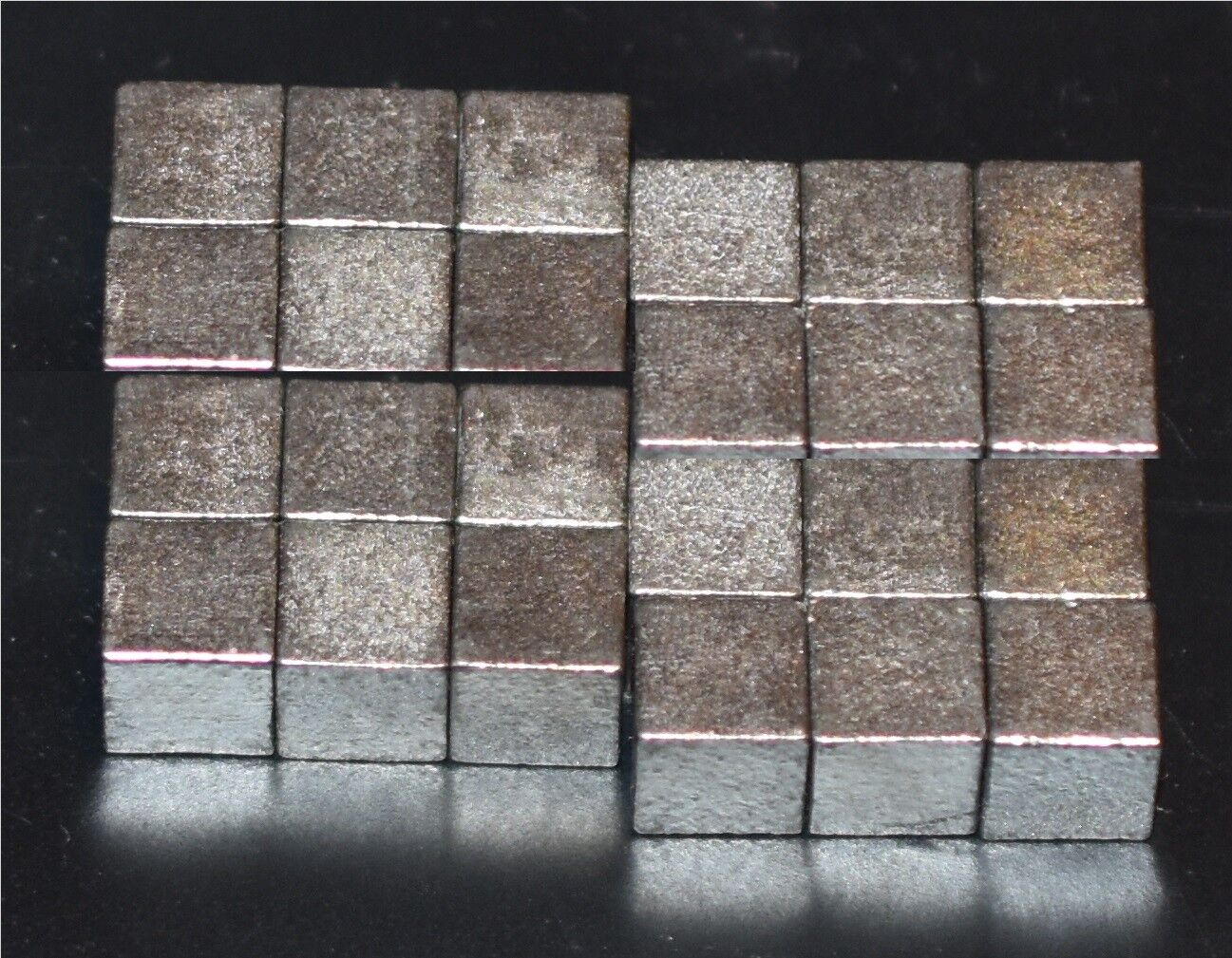 Tungsten Cubes 1/4" for Pinewood/Hot Wheel weight ~8oz = 48 pcs low price+ship TxChemist TxW95-1-4.7*12 - фотография #2