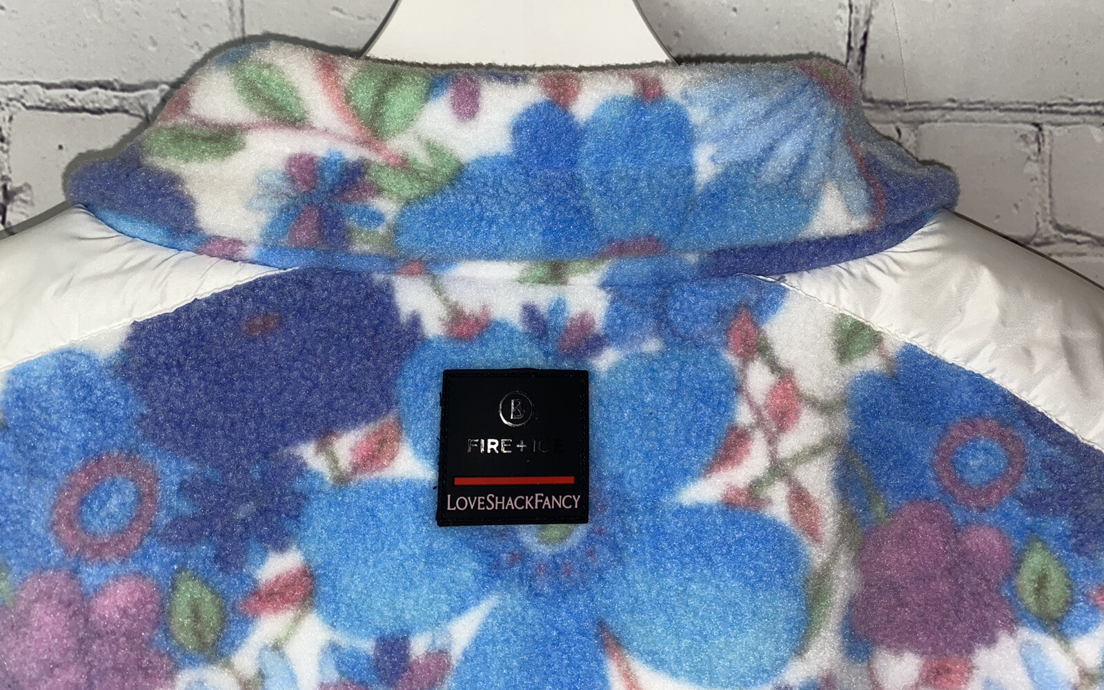 NWT BOGNER FIRE + ICE x LoveShackFancy Ninetta Fleece Jacket Coat Small $350. Bogner x LoveShackFancy - фотография #9